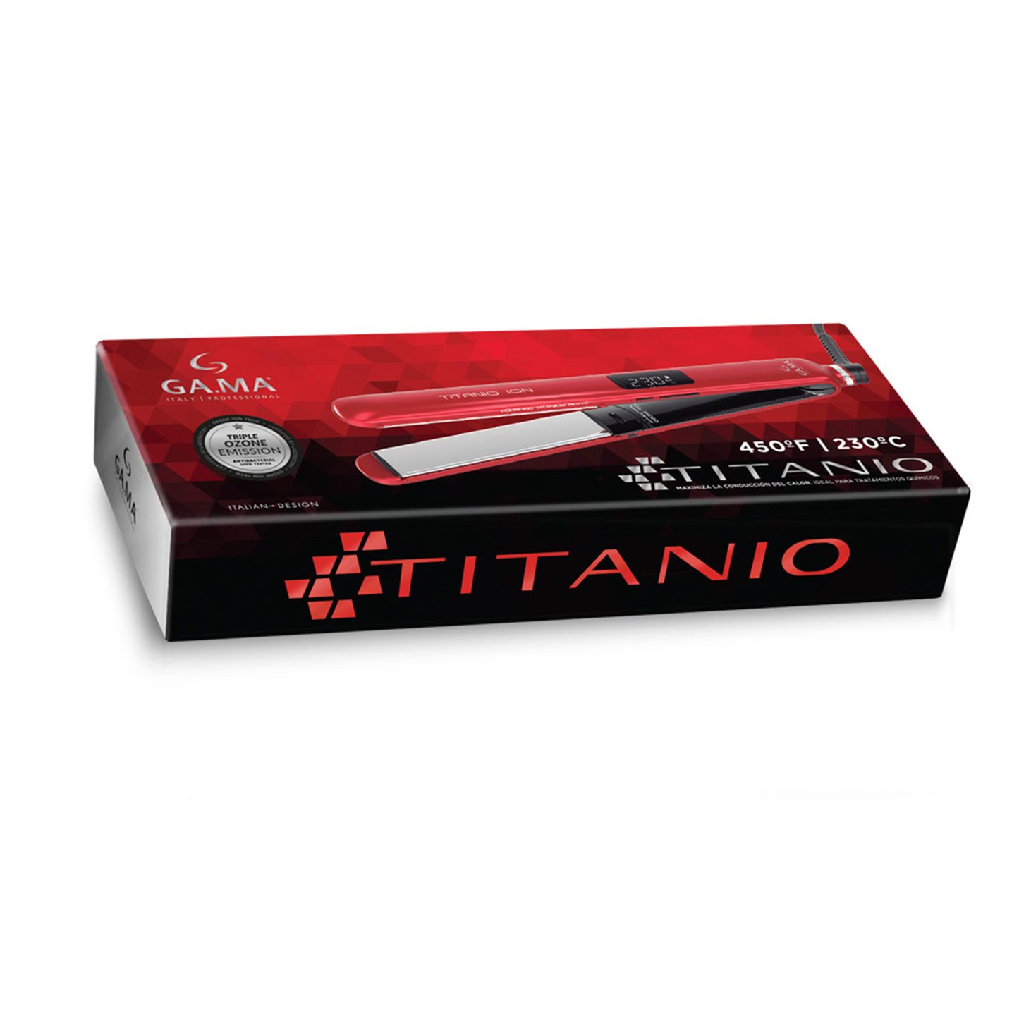 Plancha Gama I CP14 Digital Red Titanio