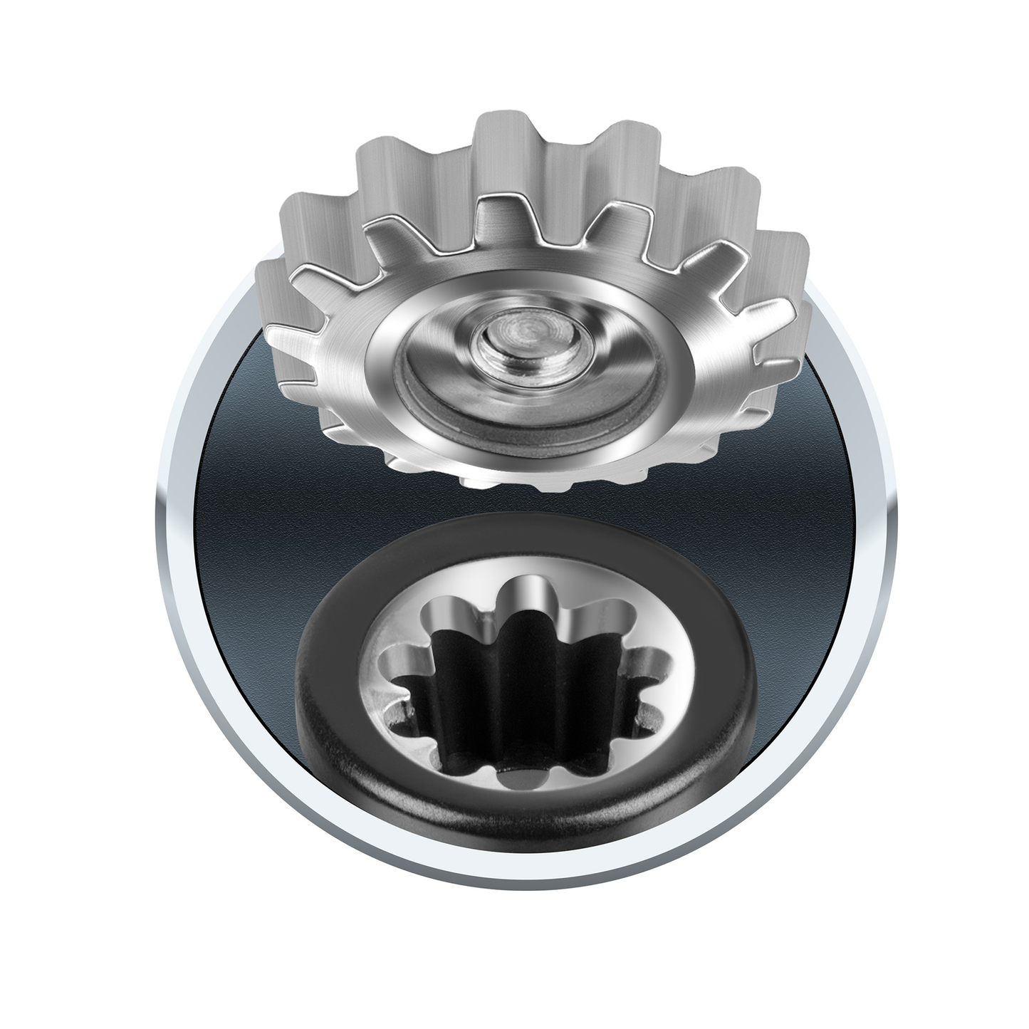 Licuadora TRICUADORA B+D 2 Velocidades 750W Plateado