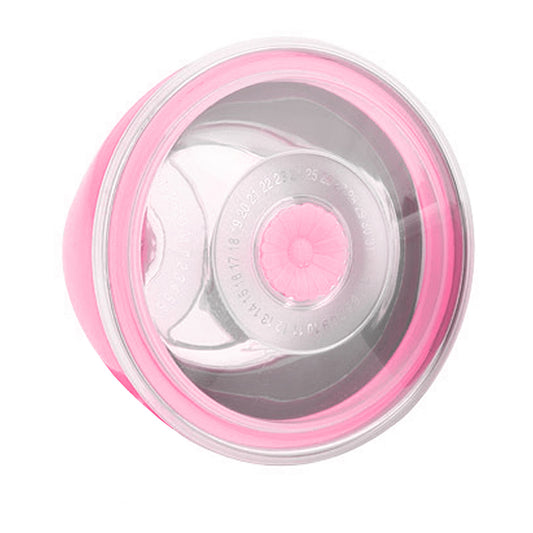 Juego de 3 Ensaladeras Acero Inoxidable con Tapa - Rosa