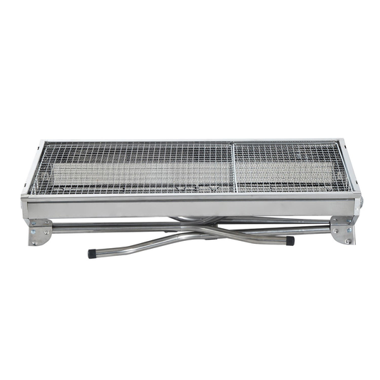 Asador De Acero Inoxidable Modelo Sonora