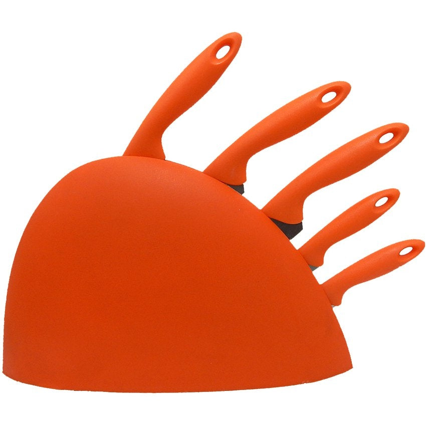 Juego De Cuchillos Big Fantasy Colors Orange