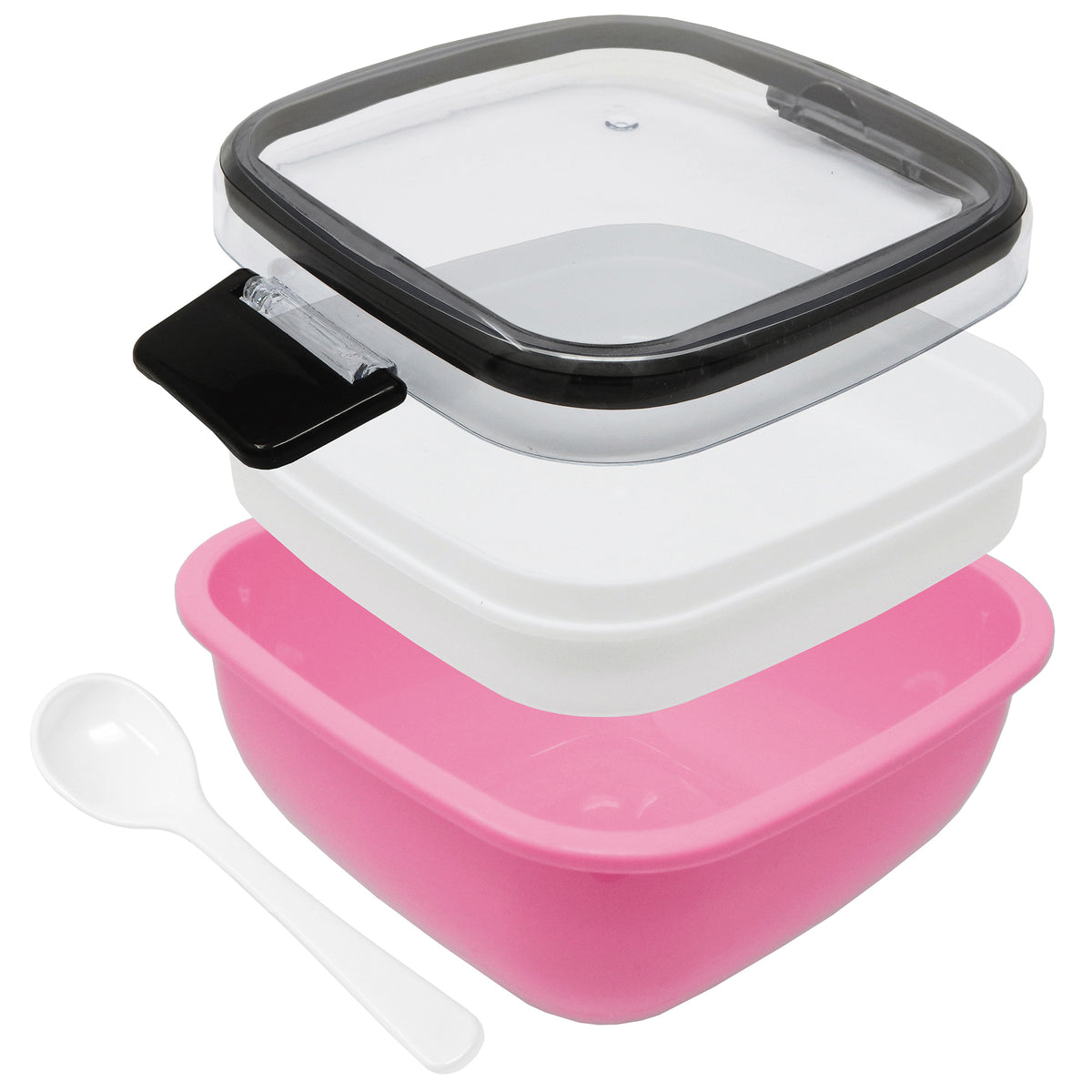 Recipiente para Alimentos Lunch Box Rosa