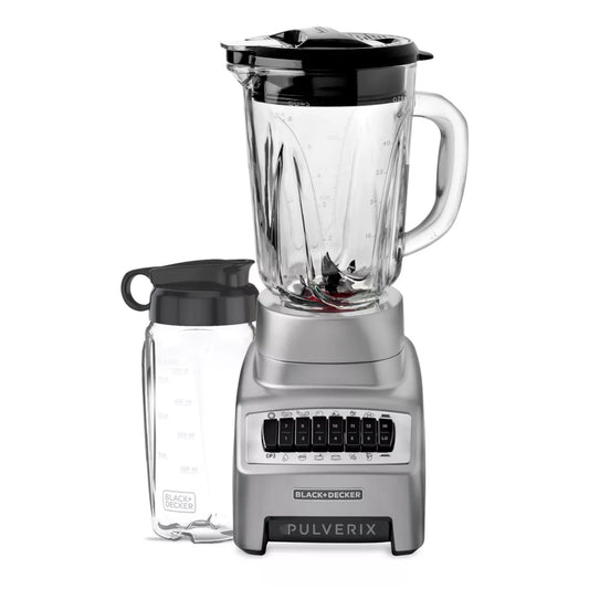 Licuadora B+D 12 Vel Vaso de Vidrio 1.5L con Vaso 400 ml