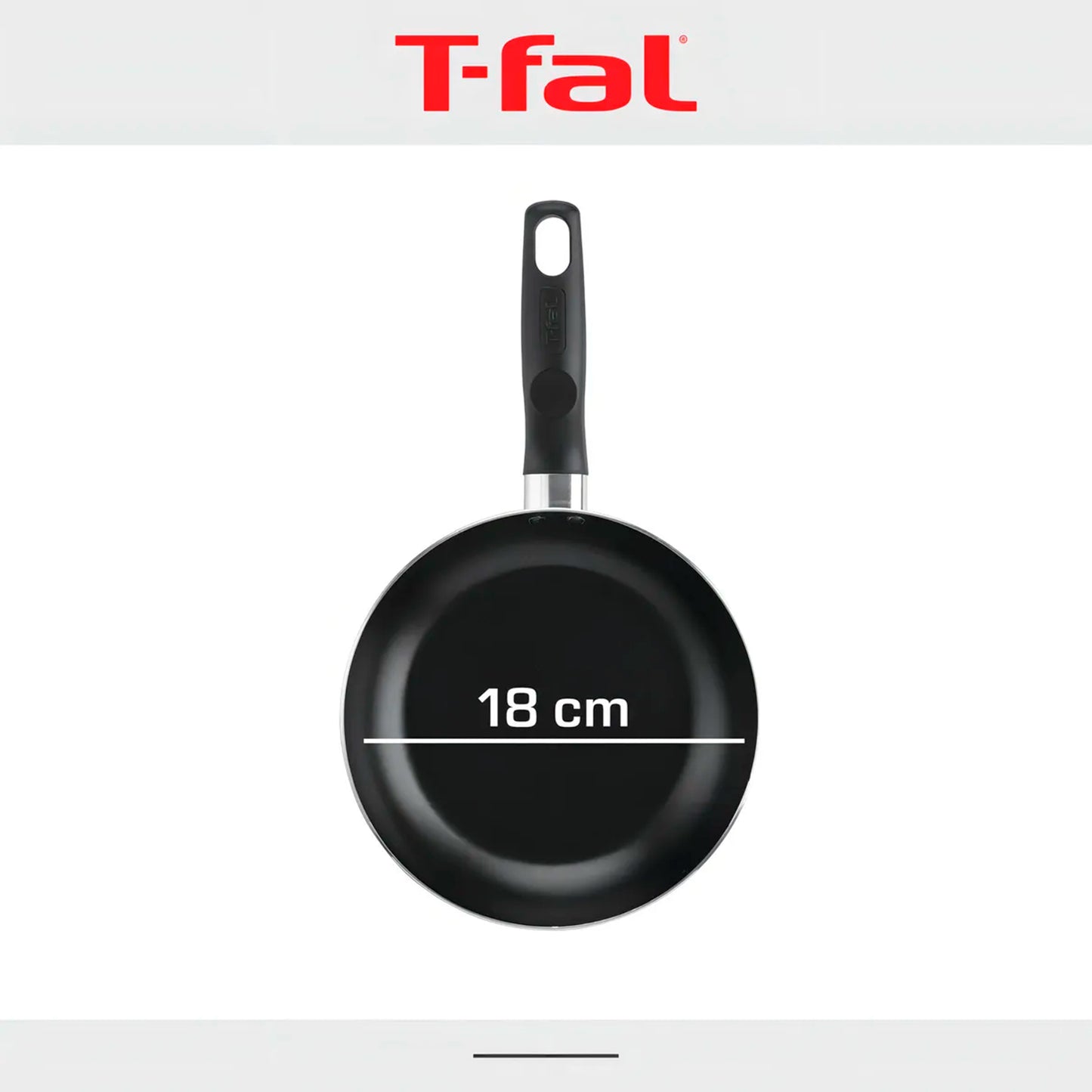 Sartén 18cm INICIA T-fal Color-Gris Teflón antiadherente