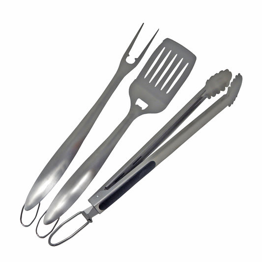 Utensilios de Asador de Acero Inox con Maletín Alamo