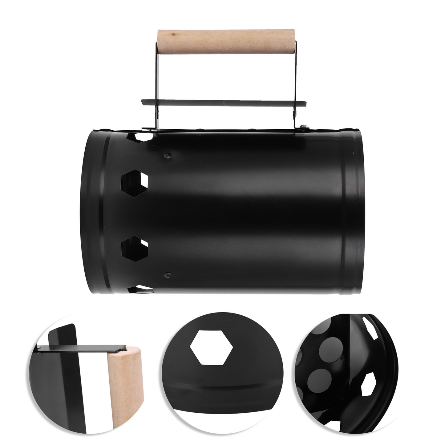 Iniciador De Carbón Aquila Color Negro