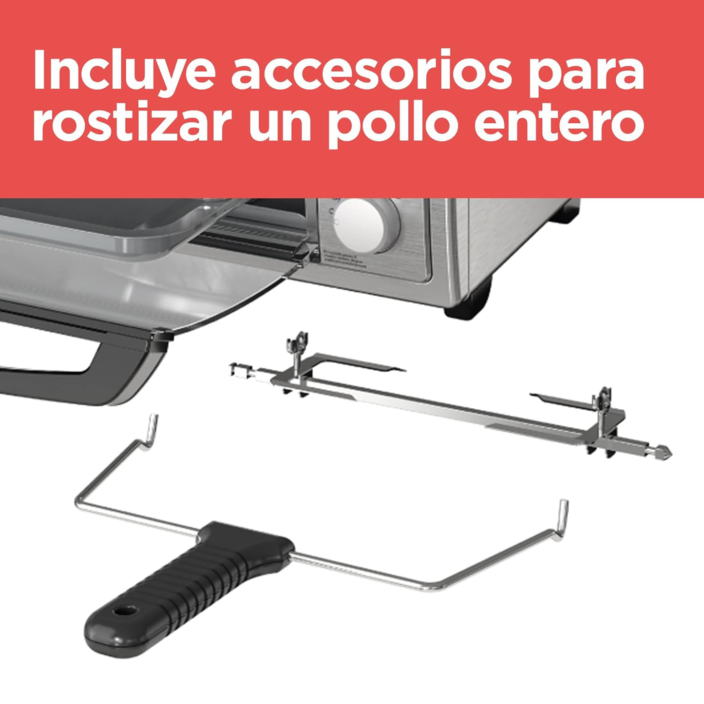 Horno freidora de aire B+D color Plateado TO4315SS-LA