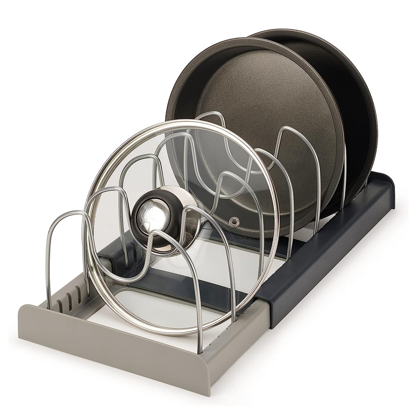 Organizador/ Escurridor Retráctil plastico/Metal Aquila