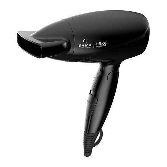 Secadora Ga.Ma Eolic Helios 1200 W Negra plegable