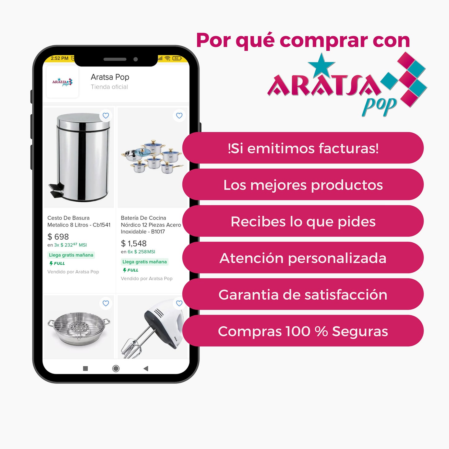 3 Recipientes Herméticos para Almacenar Comida Aquila