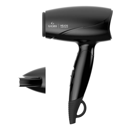 Secadora Ga.Ma Eolic Helios 1200 W Negra plegable
