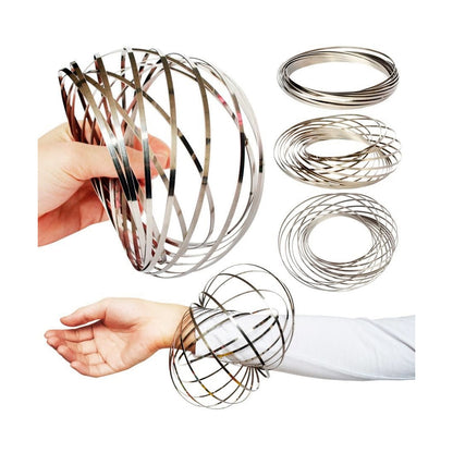 Fidget Mágico Aros Magic Ring Anti Estress Juguete De Moda