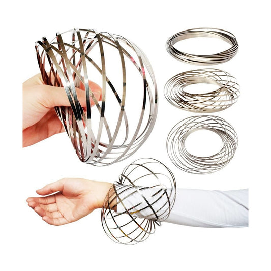 Fidget Mágico Aros Magic Ring Anti Estress Juguete De Moda