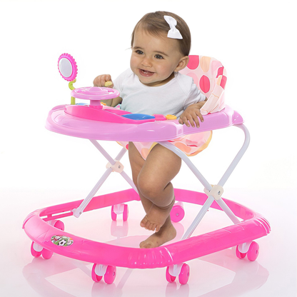 Andadera Aquila PinkBaby 3 Posiciones con luz y sonido
