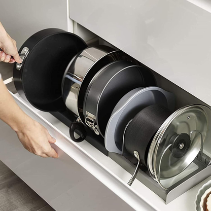 Organizador/ Escurridor Retráctil plastico/Metal Aquila