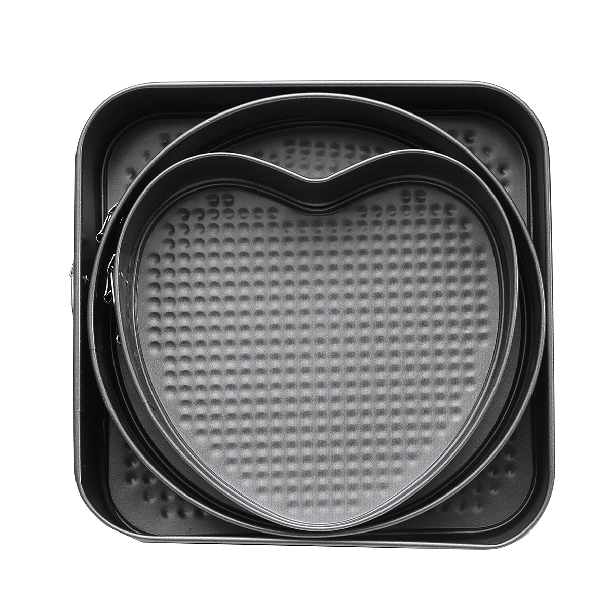Juego de 3 Moldes Desmontables para Pasteles