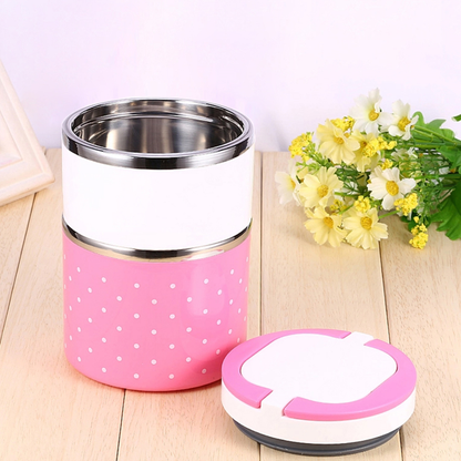 Recipiente Para Comida Deli Lunch Rosa