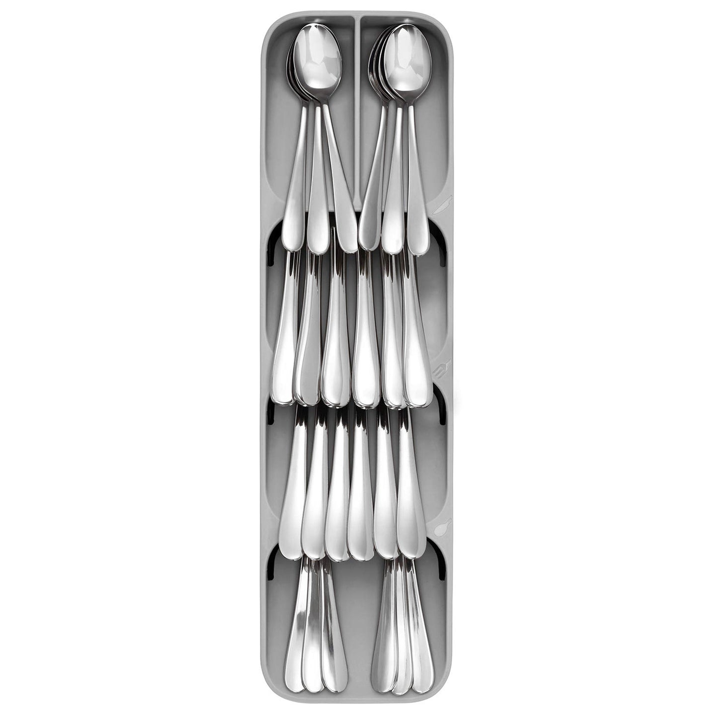 Organizador de Cubiertos Easy Fit Gris