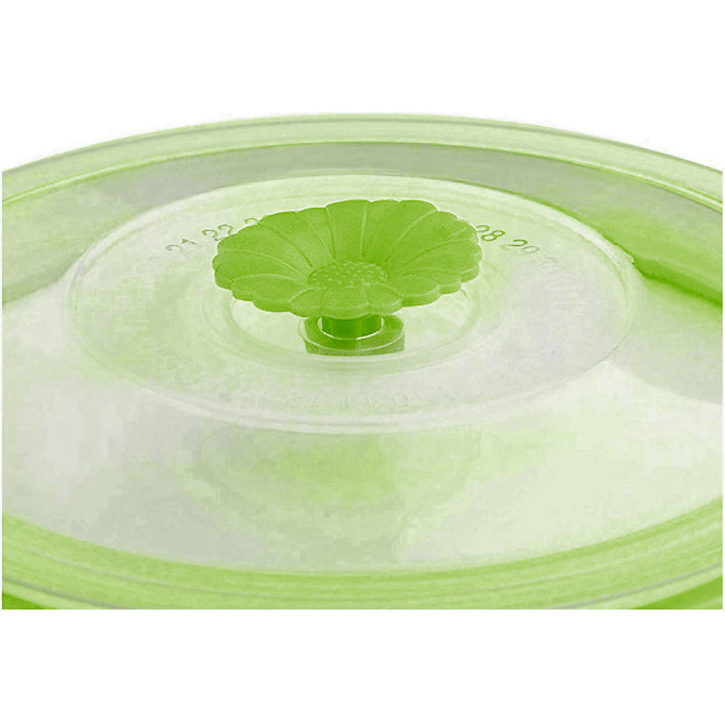 Juego de 3 Ensaladeras Acero Inoxidable con Tapa - Verde