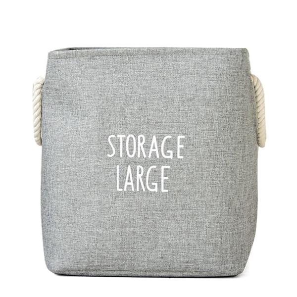 Cesto para Ropa Sucia Dakota Gris