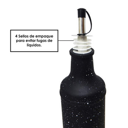 Juego de Aceitera, Vinagrera, salero y pimentero Aquila