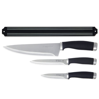 Juego de Cuchillos con Soporte Magnético