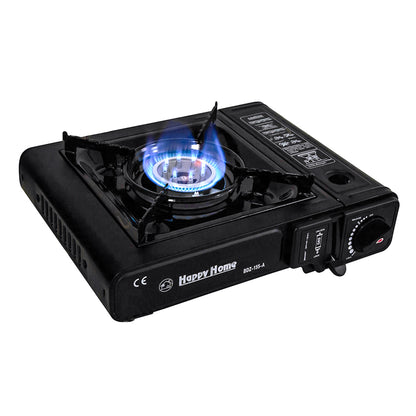 Parrilla De Gas Portatil 1 Quemador Aquila Negro