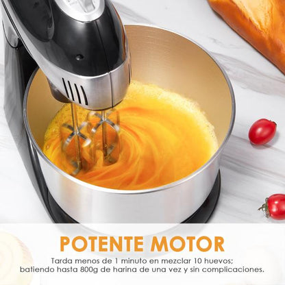 Batidora de Pedestal 2 en 1 Aicok 6 Velocidades HM925S