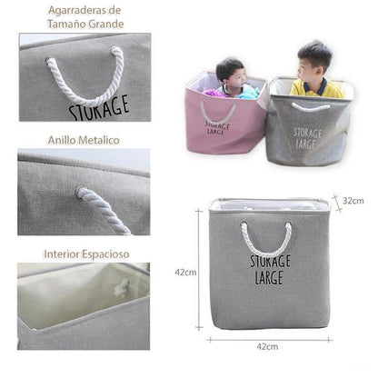 Cesto Para Ropa Sucia Aquila Nevada