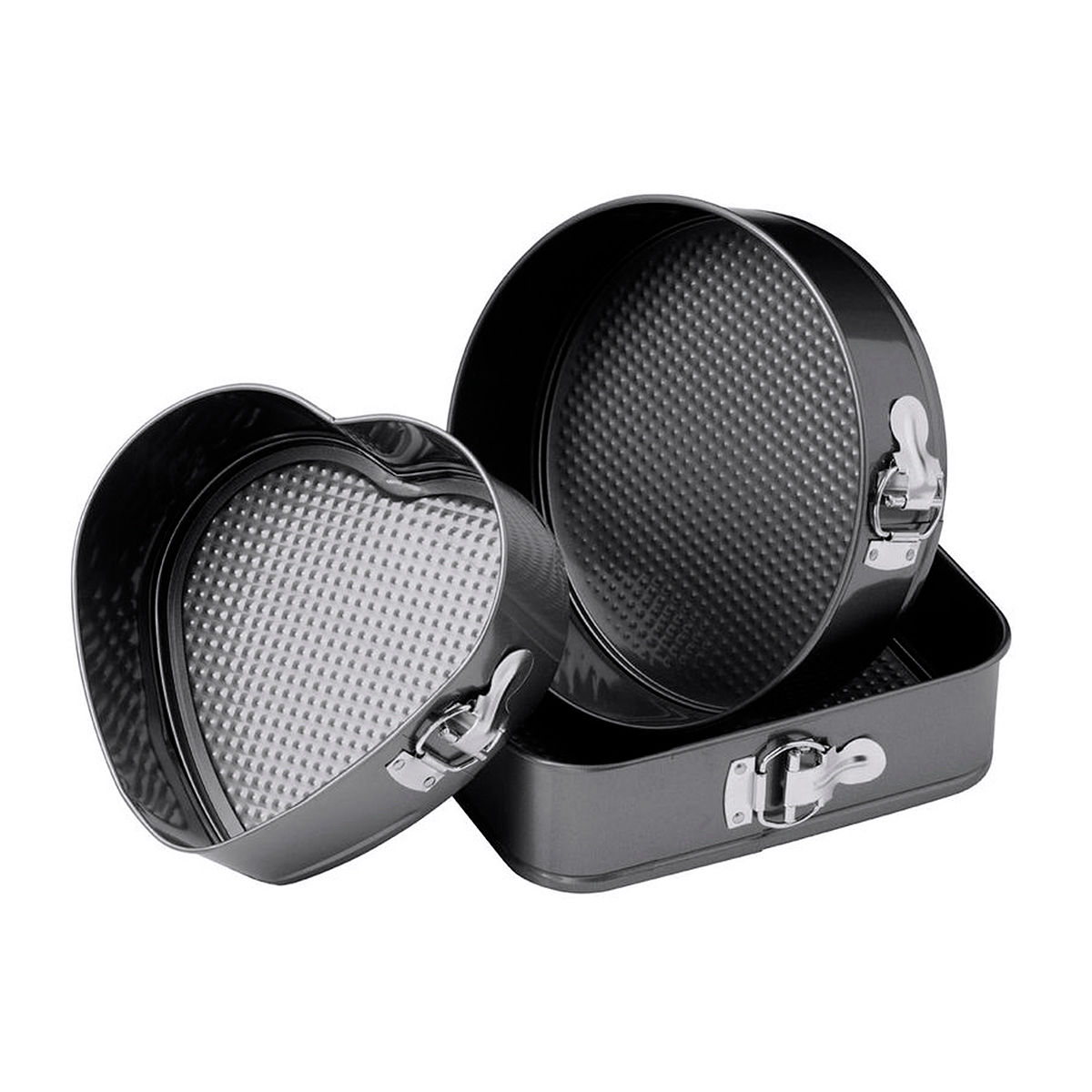 Juego de 3 Moldes Desmontables para Pasteles