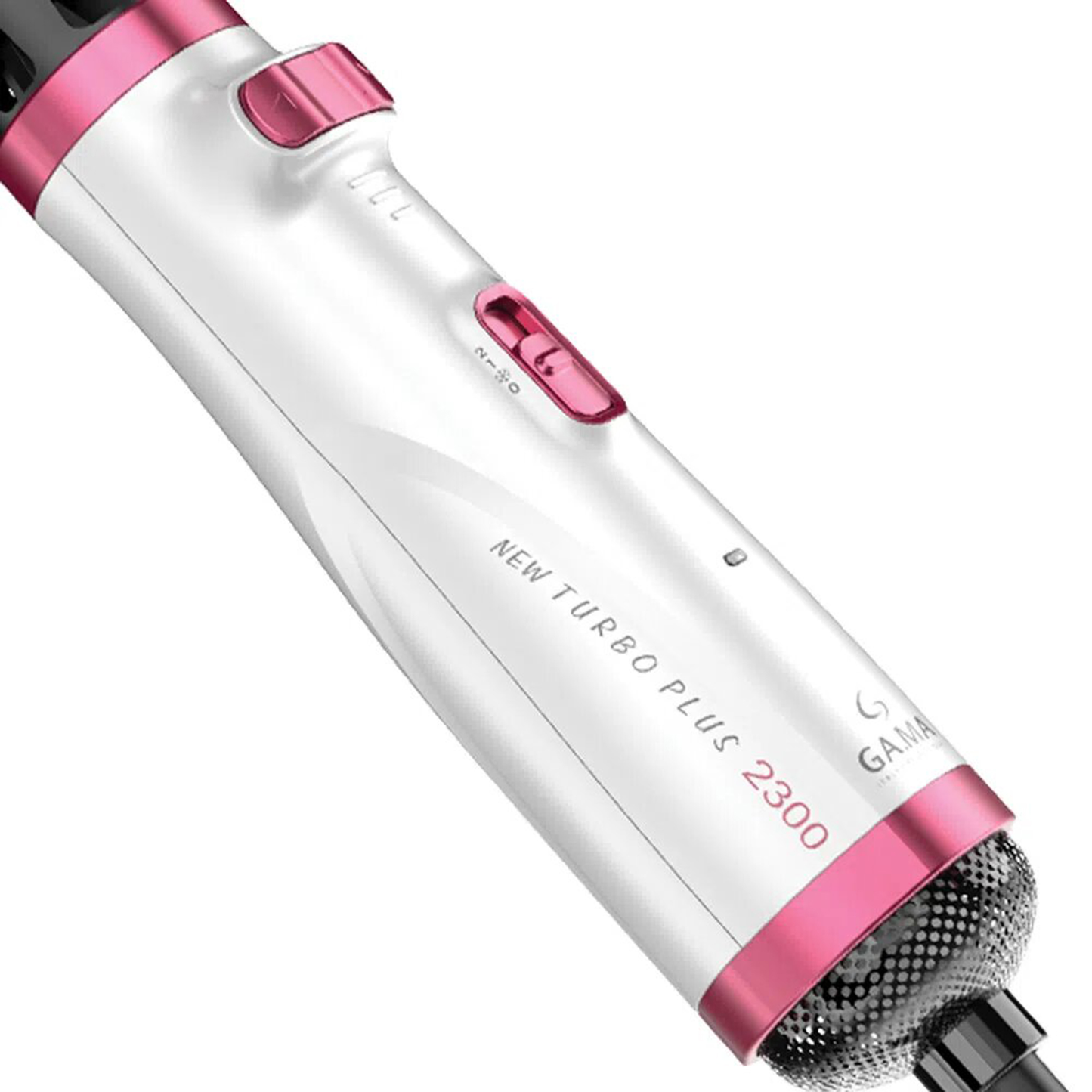Cepillo de Aire Gama New Turbo Plus Blanco/Rosa