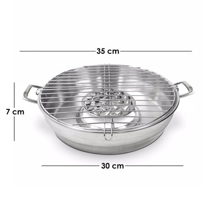 Practi Asador de Estufa Aquila Color Plata A7575