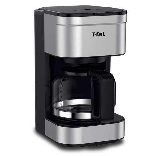 Cafetera T-Fal Elegance Filtro Permanente 7 tazas Inox