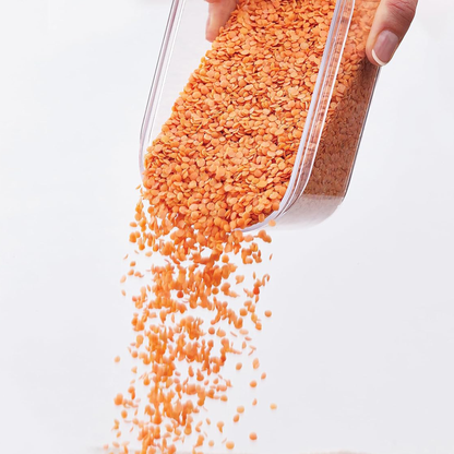 5 Contendores de Alimentos Secos Aquila 2.2Lt 1.3Lt 900ml