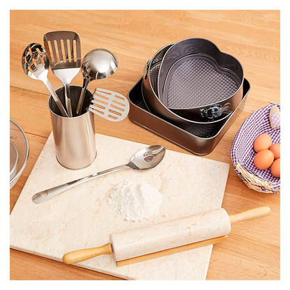 Juego de 3 Moldes Desmontables para Pasteles