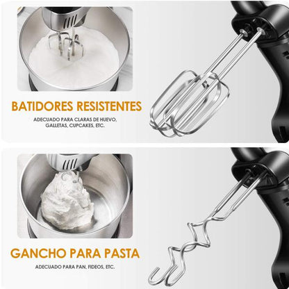 Batidora de Pedestal 2 en 1 Aicok 6 Velocidades HM925S