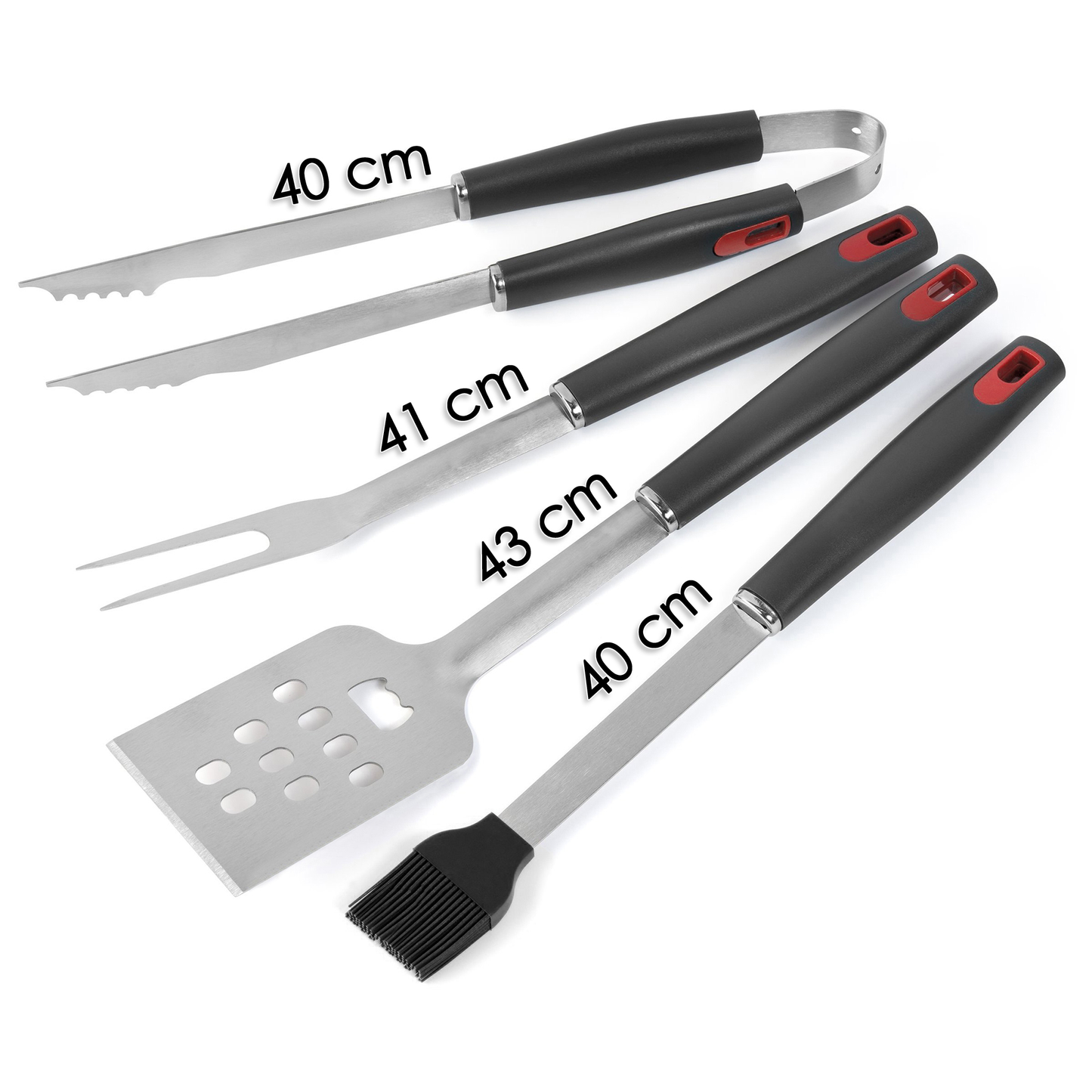 Juego de Utensilios para Asador 4 Piezas Modelo San Juan
