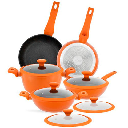 Batería de cocina 10 piezas FOODE