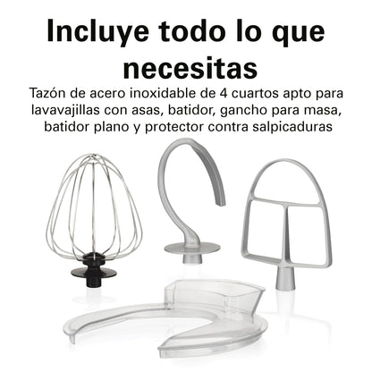 Batidora de Pedestal HB 7 Velocidades Roja 63395 3.78 L