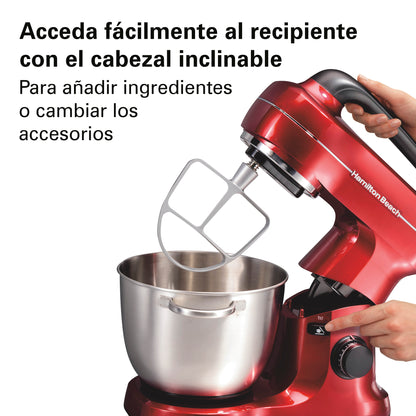 Batidora de Pedestal HB 7 Velocidades Roja 63395 3.78 L