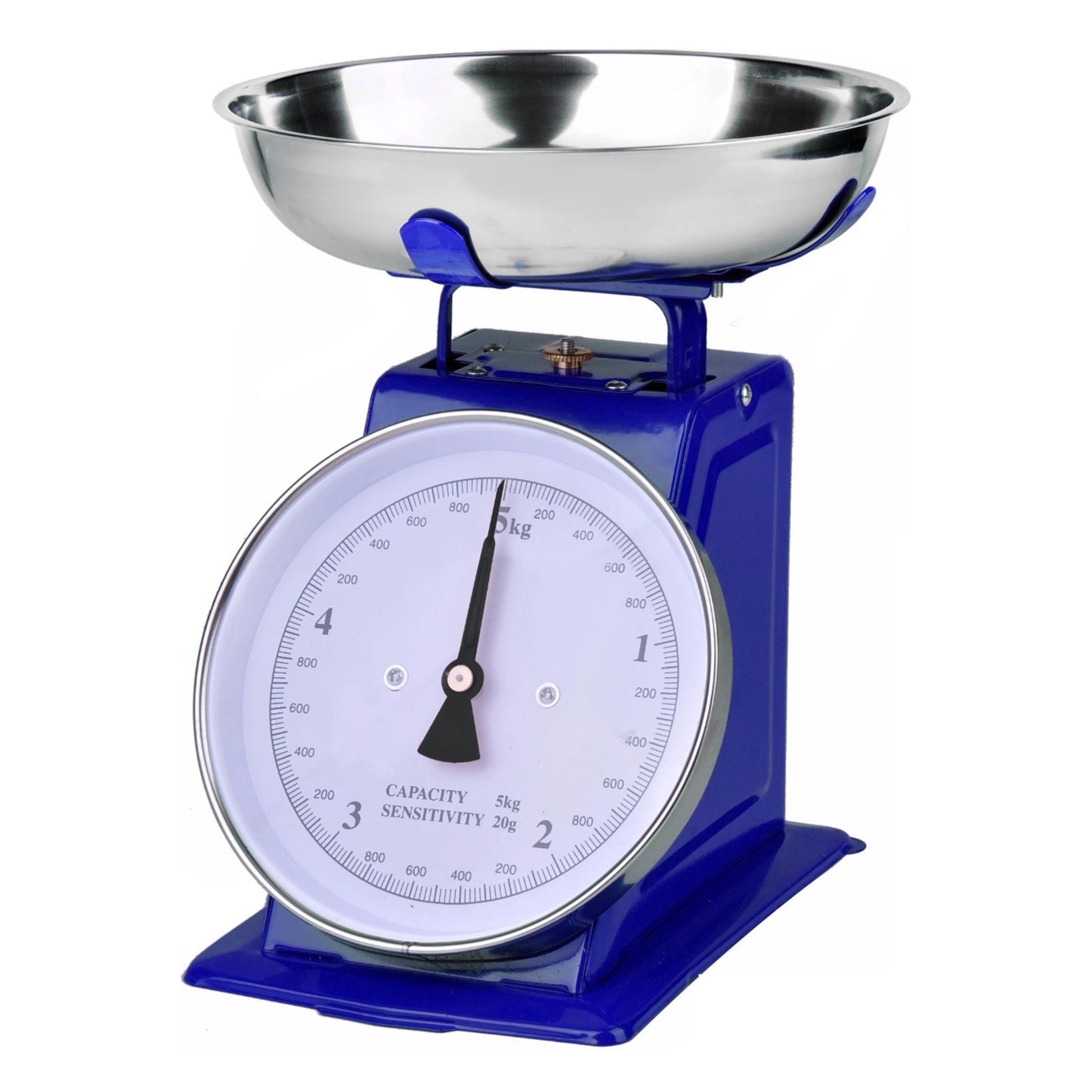 Bascula de Cocina Retro Color Azul