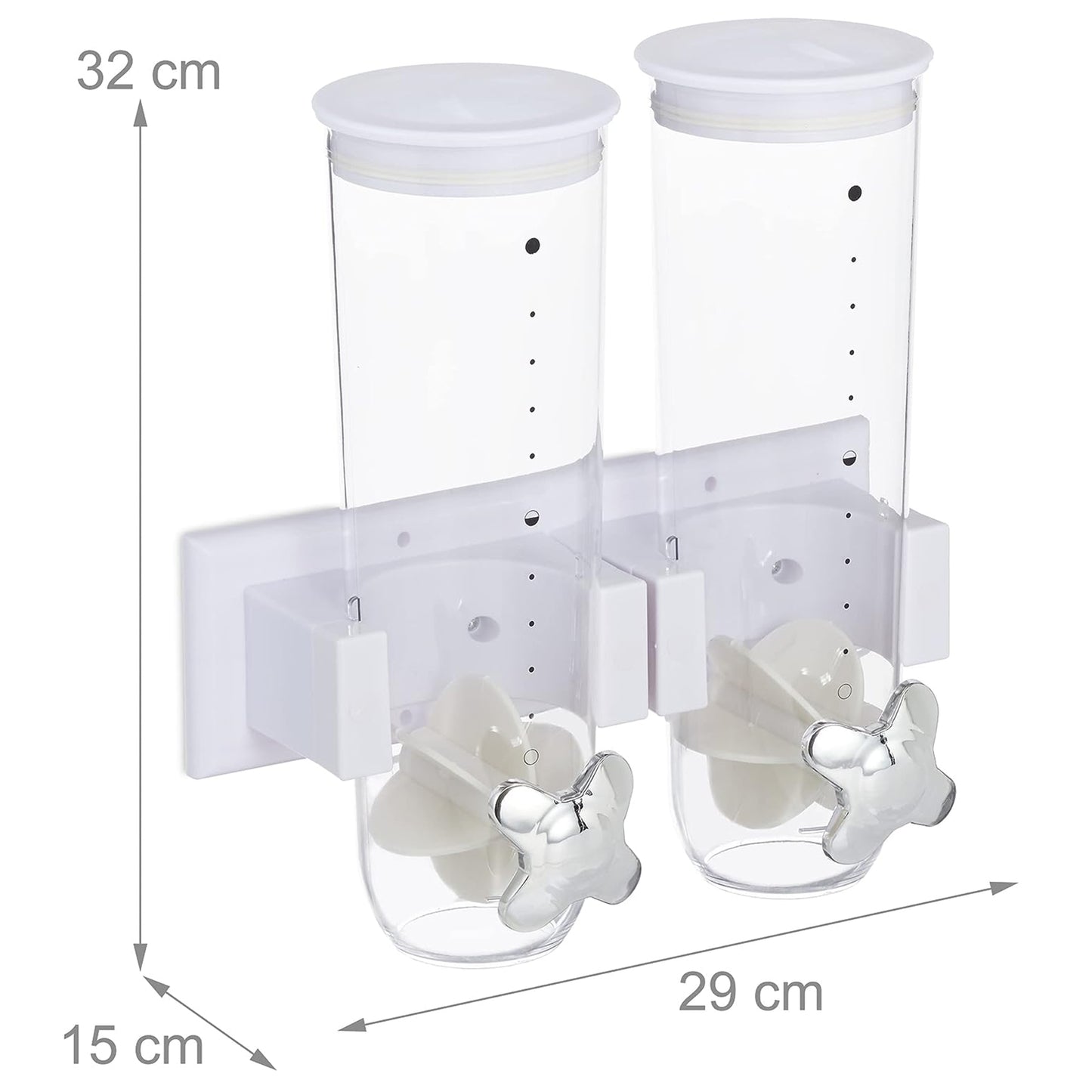 Dispensador de Cereal Doble de Pared