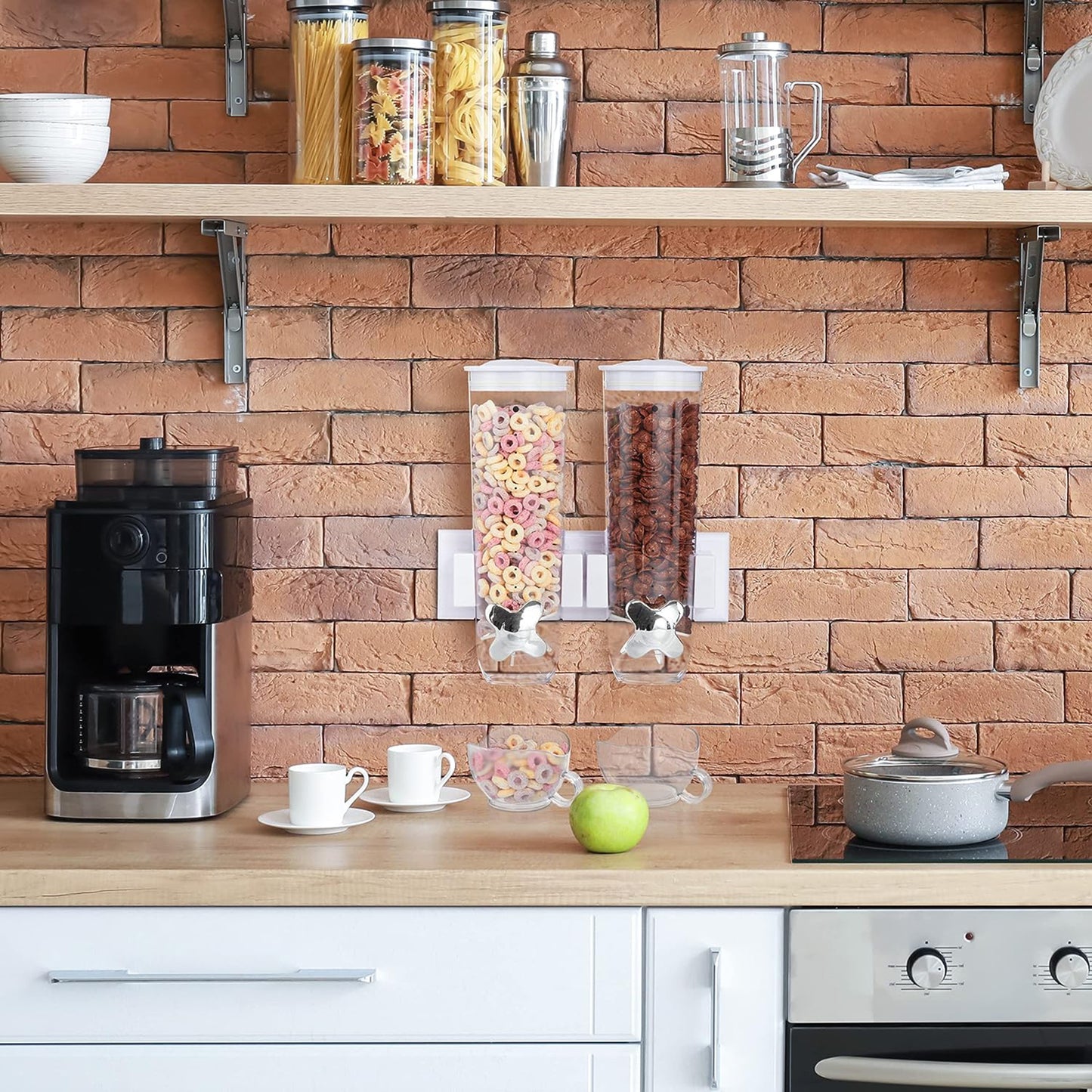 Dispensador de Cereal Doble de Pared