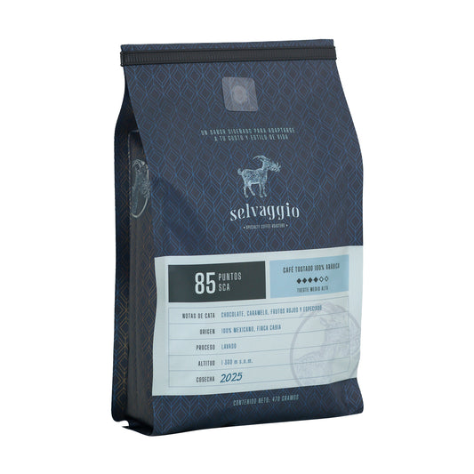 Café de Especialidad Selvaggio en Grano 470 Gramos