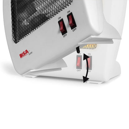 Calefactor Cuarzo Disa 2 Niveles Tan-80y40