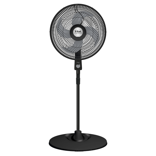 Ventilador T-Fal Turbo 18″ pedestal negro VE2910X0