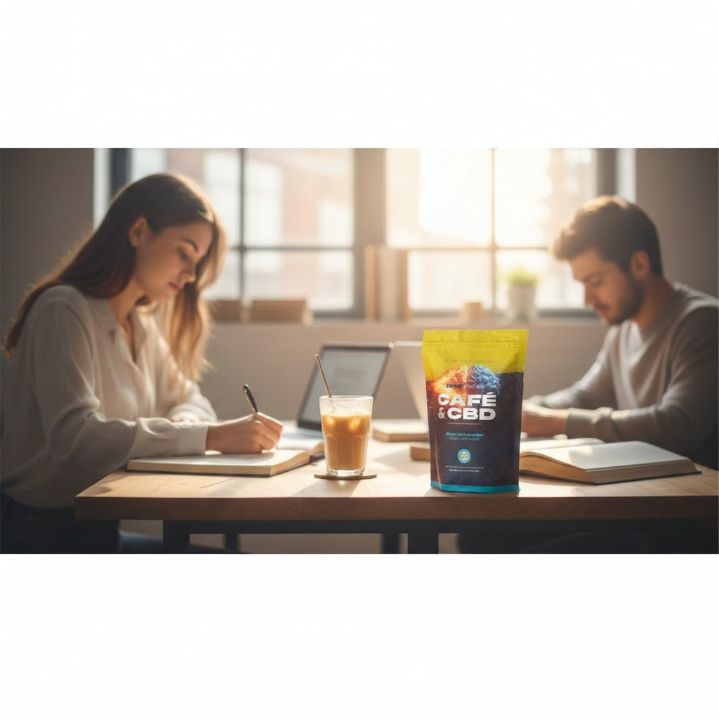 Café Funcional IronPulse Tostado 100%Arábica con CBD (0%THC)