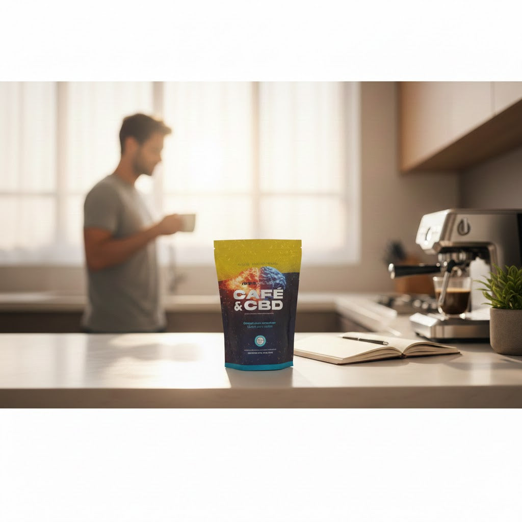 Café Funcional IronPulse Tostado 100%Arábica con CBD (0%THC)