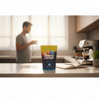Café Funcional IronPulse Tostado 100%Arábica con CBD (0%THC)