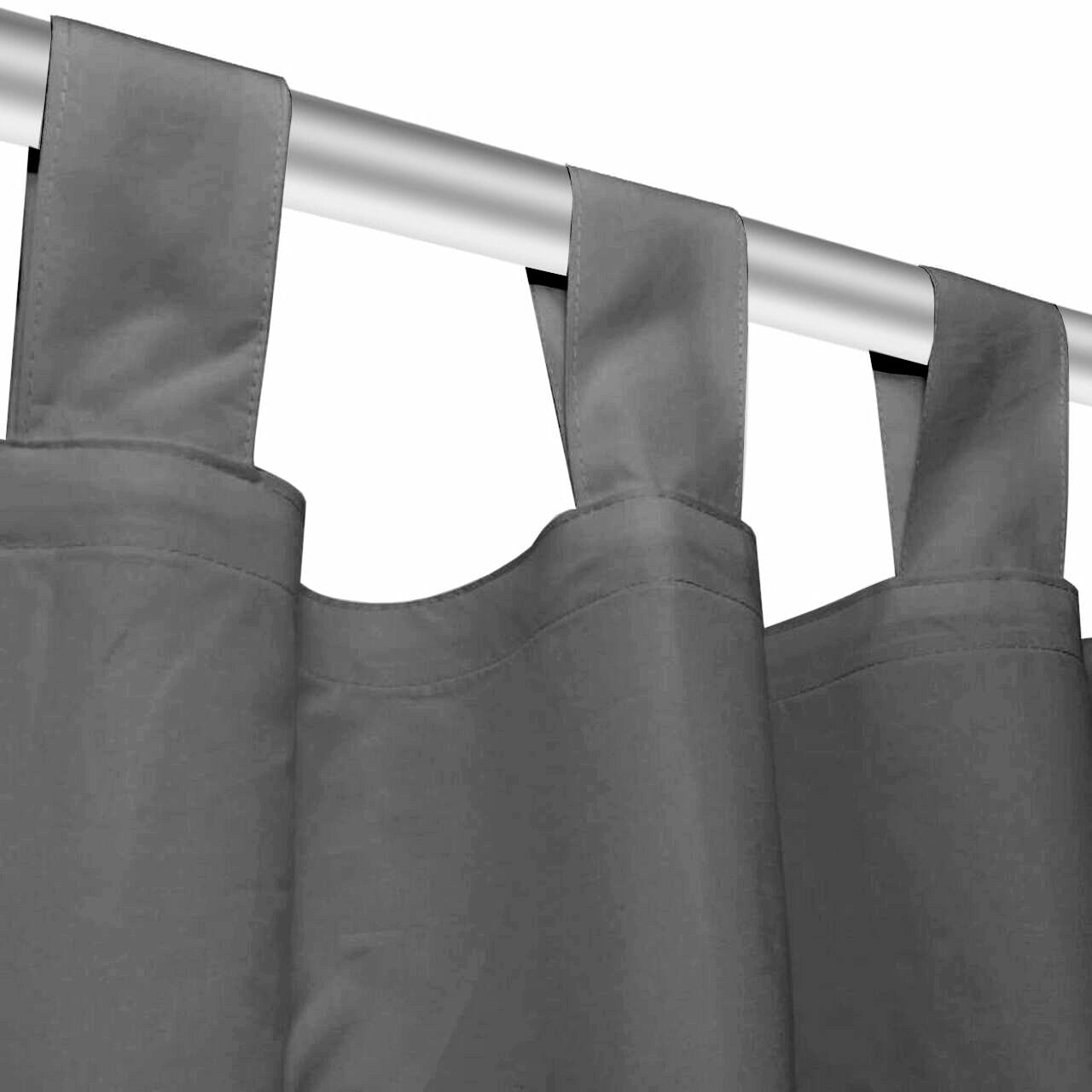 Cortina de Tirantes Gris Ana Victoria